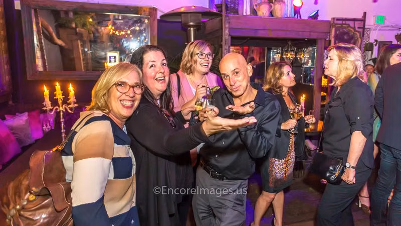 Convention networking candids photographed by Encore Images
