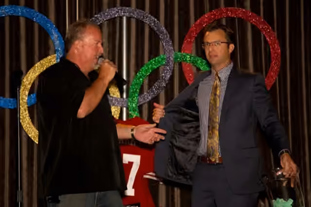 Panel discussion at a corporate conference in San Diego